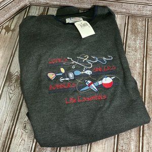 MC SPORT Men's L Fishing Sweatshirt Life Essential